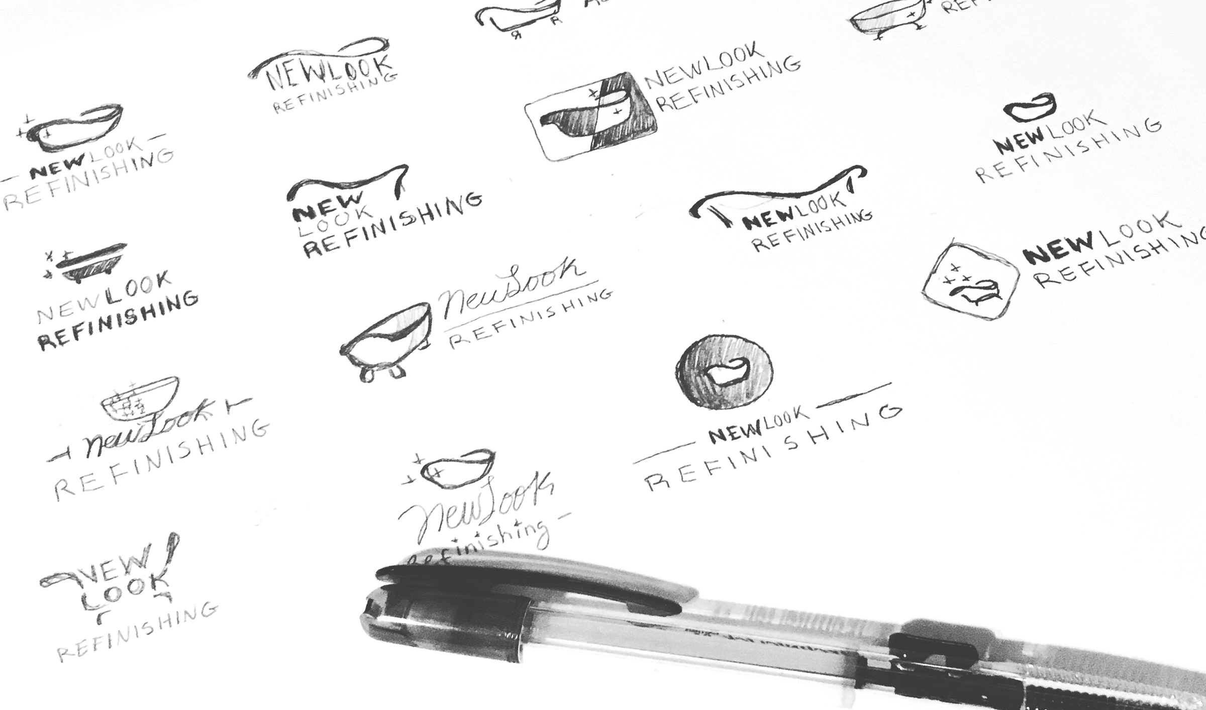 Logo Design Sketches