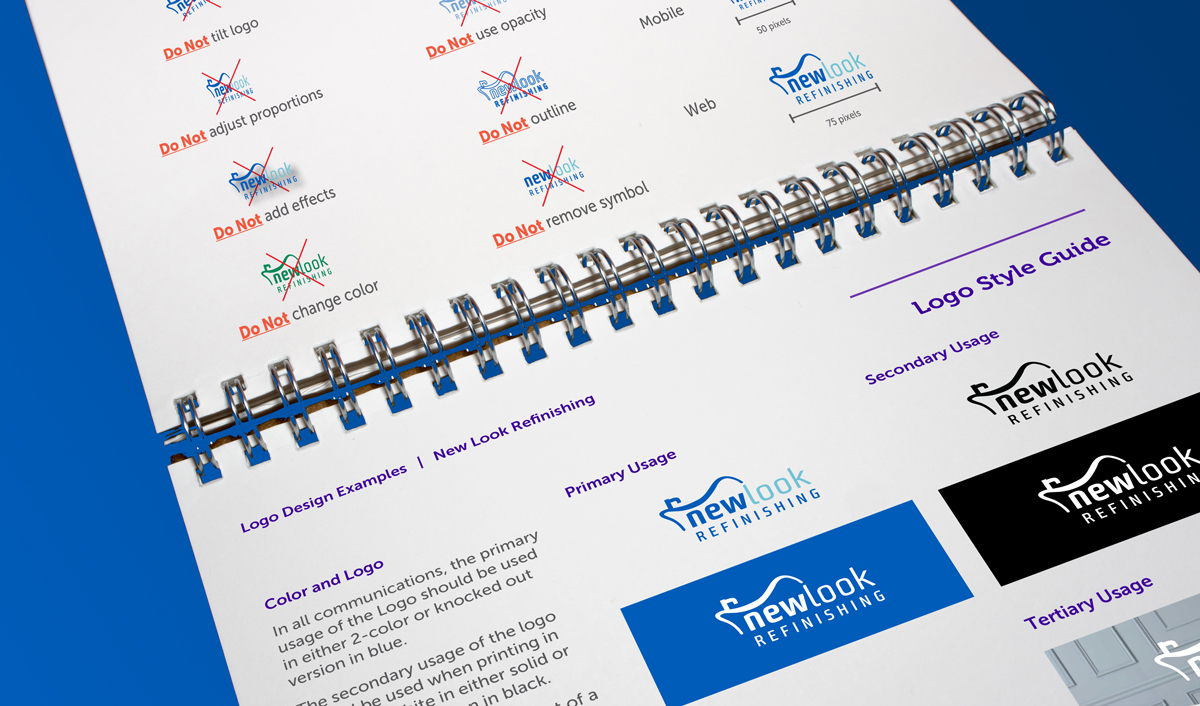 New Look Refinishing Logo Guidelines