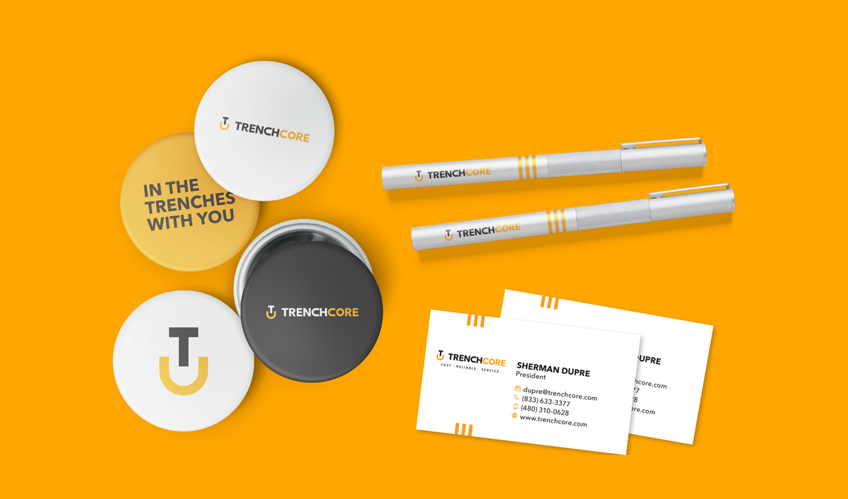 TrenchCore Brand Identity